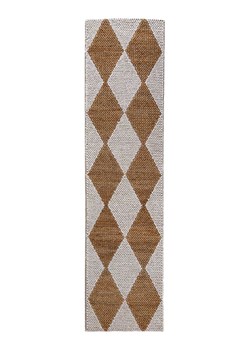 Flair Rugs Chodnik "Nolen" w kolorze beżowo-jasnobrązowym z juty ze sklepu Limango Polska w kategorii Dywany - zdjęcie 188467396