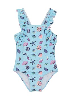 Color Kids Strój kąpielowy w kolorze błękitnym ze wzorem ze sklepu Limango Polska w kategorii Stroje kąpielowe - zdjęcie 188467779