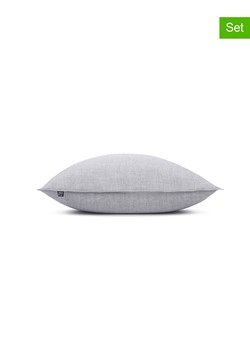 Zo!Home Poszewka "Lino" w kolorze szarym na poduszkę ze sklepu Limango Polska w kategorii Poduszki dekoracyjne - zdjęcie 188468728