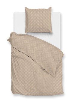 Zo!Home Komplet pościeli "Satinado" w kolorze beżowym z mako-satyny ze sklepu Limango Polska w kategorii Pościele - zdjęcie 188468885