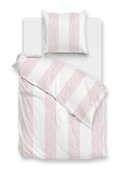 Zo!Home Komplet pościeli w kolorze biało-jasnoróżowym z mako-satyny ze sklepu Limango Polska w kategorii Pościele - zdjęcie 188468905