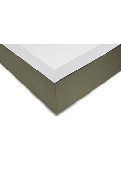 Zo!Home Satynowe prześcieradło "Satinado" w kolorze białym na topper z gumką ze sklepu Limango Polska w kategorii Prześcieradła - zdjęcie 188468909