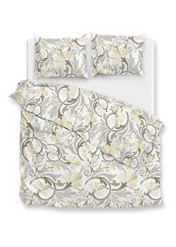 Zo!Home Komplet pościeli flanelowej "Amaury" w kolorze biało-szaro-zielonym ze sklepu Limango Polska w kategorii Pościele - zdjęcie 188469016