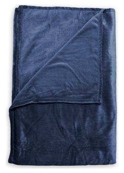 Zo!Home Pled "Cara" w kolorze granatowym ze sklepu Limango Polska w kategorii Tekstylia - zdjęcie 188469268