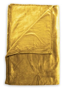 Zo!Home Pled "Cara" w kolorze złotym ze sklepu Limango Polska w kategorii Tekstylia - zdjęcie 188469269