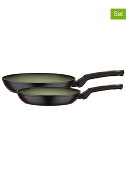 GSW Patelnie (2 szt.) "Avocado" w kolorze czarnym ze sklepu Limango Polska w kategorii Garnki - zdjęcie 188469388