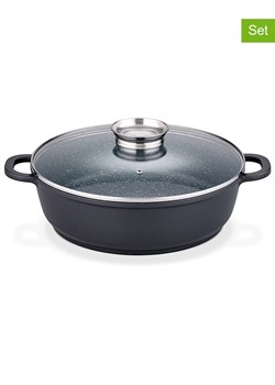 GSW 2-częściowy zestaw "Gourmet" w kolorze czarnym - Ø 28 cm ze sklepu Limango Polska w kategorii Garnki - zdjęcie 188469487