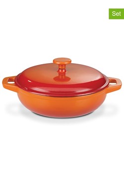 GSW 2-częściowy zestaw "Shadow" w kolorze pomarańczowym - Ø 30 cm ze sklepu Limango Polska w kategorii Garnki - zdjęcie 188469538