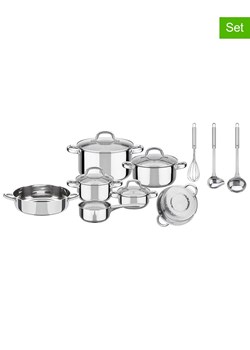 GSW 14-częściowy zestaw "Montreal" w kolorze srebrnym ze sklepu Limango Polska w kategorii Garnki - zdjęcie 188469657