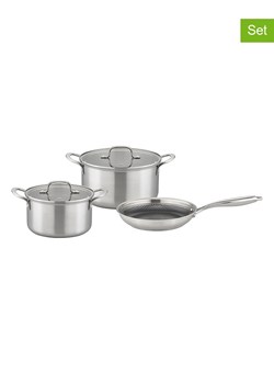 GSW 5-częściowy zestaw "Inoxxa" w kolorze srebrnym ze sklepu Limango Polska w kategorii Garnki - zdjęcie 188469678
