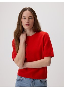 Reserved - Wełniany sweter - czerwony ze sklepu Reserved w kategorii Swetry damskie - zdjęcie 188470258