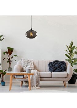 Opviq Lampa wisząca "Smoked" w kolorze czarnym - Ø 27 cm ze sklepu Limango Polska w kategorii Oświetlenie - zdjęcie 188470787