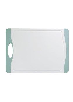 Wenko Deska w kolorze biało-turkusowym do krojenia - (S)33 x (W)1 x (G)23 cm ze sklepu Limango Polska w kategorii Deski - zdjęcie 188470799