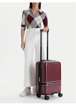 Beverly Hills Polo Club Walizka kabinowa CEO-BHPC-S-007-08-BURGUNDY Bordowy ze sklepu MODIVO w kategorii Walizki - zdjęcie 188472049