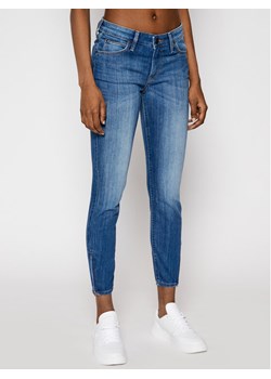 Lee Jeansy Scarlett Cropped L30CPFYO 112106375 Niebieski Skinny Fit ze sklepu MODIVO w kategorii Jeansy damskie - zdjęcie 188472069