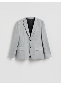 Reserved - Marynarka slim fit - jasnoszary ze sklepu Reserved w kategorii Marynarki męskie - zdjęcie 188472789