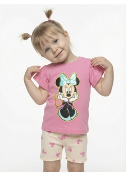 Sinsay - Koszulka z szerokimi rękawami zdobiona cekinami Minnie Mouse - begonia ze sklepu Sinsay w kategorii Bluzki dziewczęce - zdjęcie 188473285