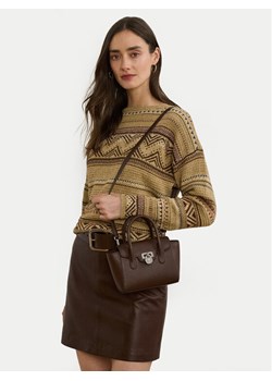 Torebka LAUREN RALPH LAUREN 431969349007 Brązowy ze sklepu eobuwie.pl w kategorii Torebki damskie - zdjęcie 188474015