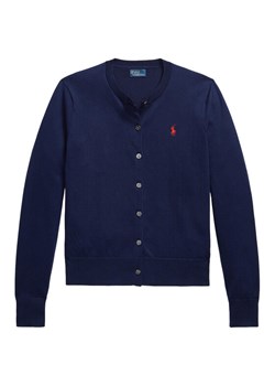 Polo Ralph Lauren Kardigan 211971871004 Granatowy Slim Fit ze sklepu MODIVO w kategorii Swetry damskie - zdjęcie 188474079