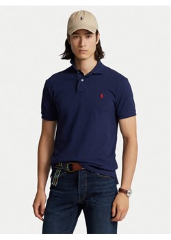 Polo Ralph Lauren Polo 710783656012 Granatowy Classic Fit ze sklepu MODIVO w kategorii T-shirty męskie - zdjęcie 188474098