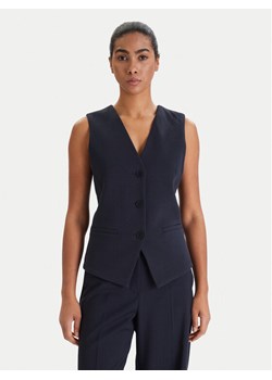 Weekend Max Mara Kamizelka garniturowa Poggio 2615911021 Granatowy Slim Fit ze sklepu MODIVO w kategorii Kamizelki damskie - zdjęcie 188474109