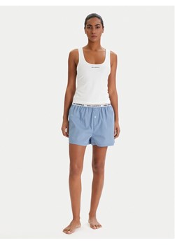 KARL LAGERFELD Piżama B1W45008 Biały Regular Fit ze sklepu MODIVO w kategorii Piżamy damskie - zdjęcie 188474126