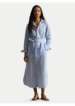 Polo Ralph Lauren Sukienka koszulowa 211A96362001 Błękitny Regular Fit ze sklepu MODIVO w kategorii Sukienki - zdjęcie 188474156