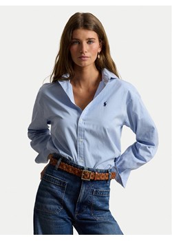 Polo Ralph Lauren Koszula 211910743508 Niebieski Regular Fit ze sklepu MODIVO w kategorii Koszule damskie - zdjęcie 188474178