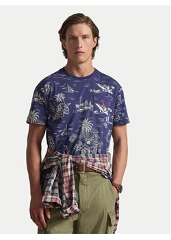 Polo Ralph Lauren T-Shirt 710B16619001 Granatowy Slim Fit ze sklepu MODIVO w kategorii T-shirty męskie - zdjęcie 188474179