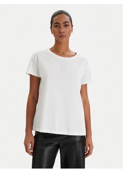 Armani Exchange T-Shirt XW000830 AF10356 U0002 Biały Relaxed Fit ze sklepu MODIVO w kategorii Bluzki damskie - zdjęcie 188474205