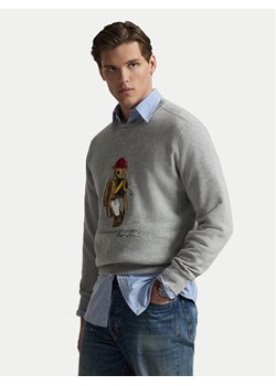Polo Ralph Lauren Bluza 710B14625002 Szary Regular Fit ze sklepu MODIVO w kategorii Bluzy męskie - zdjęcie 188474207