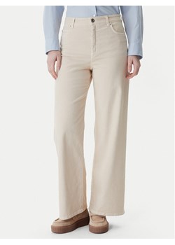 Weekend Max Mara Jeansy Medina 2615131051 Beżowy Wide Leg ze sklepu MODIVO w kategorii Jeansy damskie - zdjęcie 188474227