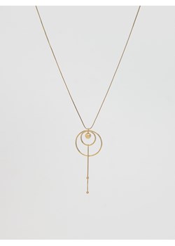 Reserved - Naszyjnik z zawieszkami - złoty ze sklepu Reserved w kategorii Naszyjniki - zdjęcie 188474999