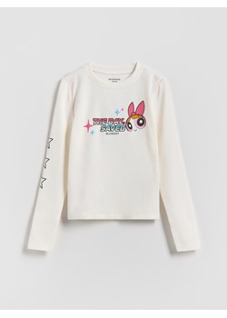 Reserved - Koszulka Atomówki - złamana biel ze sklepu Reserved w kategorii Bluzki dziewczęce - zdjęcie 188475225