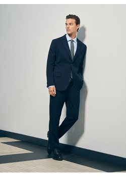 Reserved - Marynarka slim fit - granatowy ze sklepu Reserved w kategorii Marynarki męskie - zdjęcie 188475379