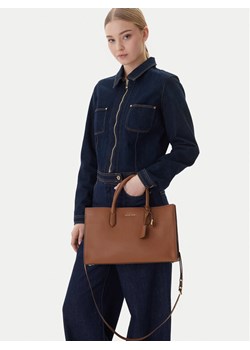 Torebka MICHAEL Michael Kors 30F4GETS2L Brązowy ze sklepu eobuwie.pl w kategorii Torebki damskie - zdjęcie 188476576