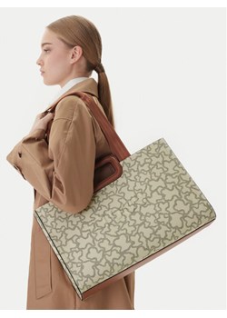 Torebka TOUS Amaya 2001946401 Beżowy ze sklepu eobuwie.pl w kategorii Torby Shopper bag - zdjęcie 188476595
