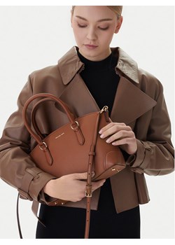 Torebka MICHAEL Michael Kors 30R6G1WS8V Brązowy ze sklepu eobuwie.pl w kategorii Kuferki - zdjęcie 188476596