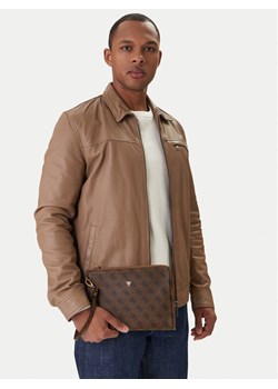 Saszetka Guess PMBALO P5235 Brązowy ze sklepu eobuwie.pl w kategorii Saszetki - zdjęcie 188476626
