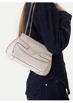 Torebka Guess Serenova HWKG80 91210 Beżowy ze sklepu eobuwie.pl w kategorii Kopertówki - zdjęcie 188476627