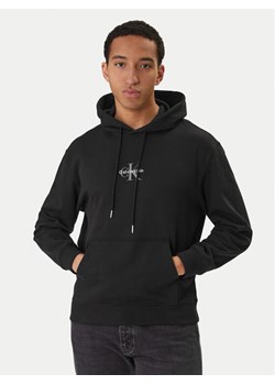 Calvin Klein Jeans Bluza LV04RD243G Czarny Regular Fit ze sklepu MODIVO w kategorii Bluzy męskie - zdjęcie 188476815