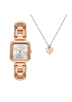 Armani Exchange Zegarek Leila AX7167SET Złoty ze sklepu MODIVO w kategorii Zegarki - zdjęcie 188476868