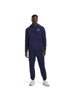 Męskie spodnie dresowe Under Armour UA Icon Fleece Jogger - granatowe ze sklepu Sportstylestory.com w kategorii Spodnie męskie - zdjęcie 188478079