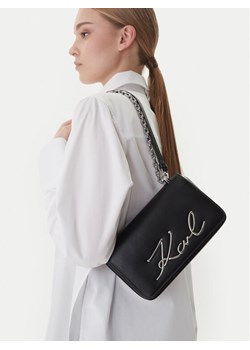 KARL LAGERFELD Torebka B1W30046 Czarny ze sklepu MODIVO w kategorii Listonoszki - zdjęcie 188478385