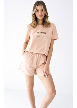 Sensis krótka piżama damska Anika, Kolor karmelowy, Rozmiar S, SENSIS ze sklepu Primodo w kategorii Piżamy damskie - zdjęcie 188478566