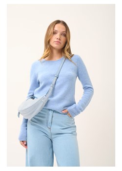 Just Cashmere Kaszmirowy sweter "Joyce" w kolorze błękitnym ze sklepu Limango Polska w kategorii Swetry damskie - zdjęcie 188478705