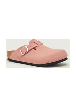 Birkenstock Mule Boston | z dodatkiem skóry | narrow fit ze sklepu Gomez Fashion Store w kategorii Klapki dziecięce - zdjęcie 188478936