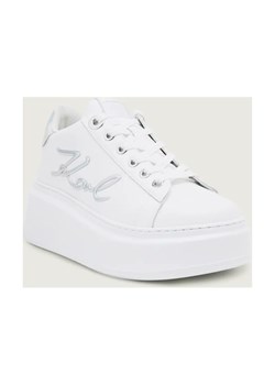 Karl Lagerfeld Skórzane sneakersy ANAKAPRI Signia Lace ze sklepu Gomez Fashion Store w kategorii Buty sportowe damskie - zdjęcie 188478966