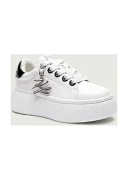 Karl Lagerfeld Skórzane sneakersy KREEPER LO ze sklepu Gomez Fashion Store w kategorii Buty sportowe damskie - zdjęcie 188478967