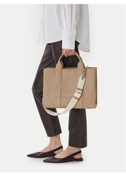 Torebka KARL LAGERFELD B1W30041 Brązowy ze sklepu eobuwie.pl w kategorii Kuferki - zdjęcie 188480118